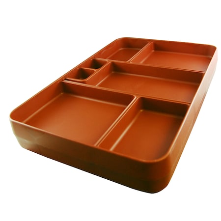 Cortech X-Tray Insulated Food Tray, Terra Cotta, PK10 3000TC